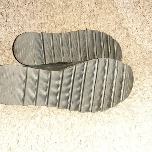 LA PINTA-Black Nubuck/Shimmery Leather-Sneakers - Picture 7 of 7